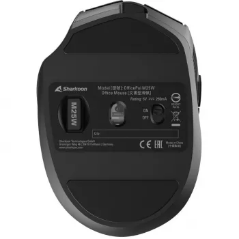 Sharkoon OfficePal M25W musta
