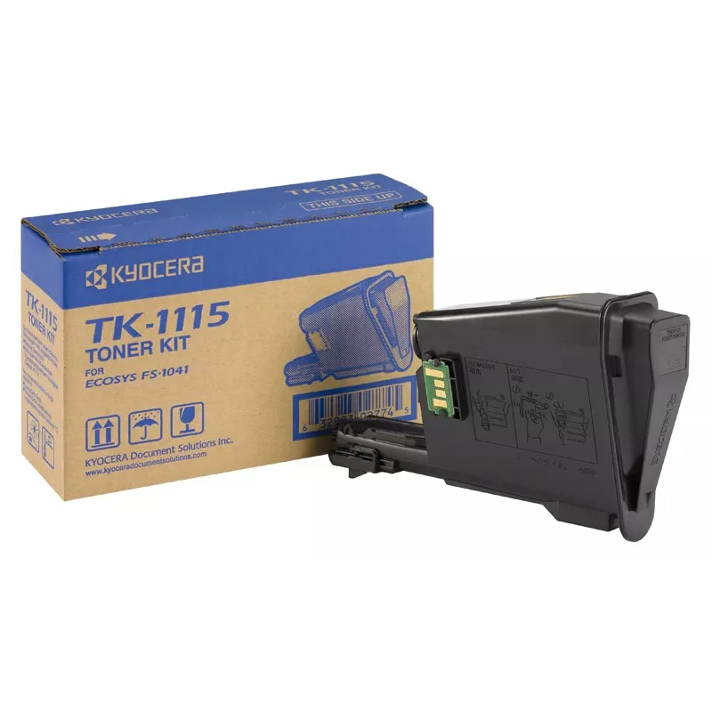 KYOCERA TK-1115 värikasetti 1 kpl alkuperäinen musta