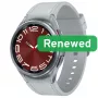 Samsung Renewed Galaxy Watch 6 Classic BT 43mm älykello, hopea, Grade A