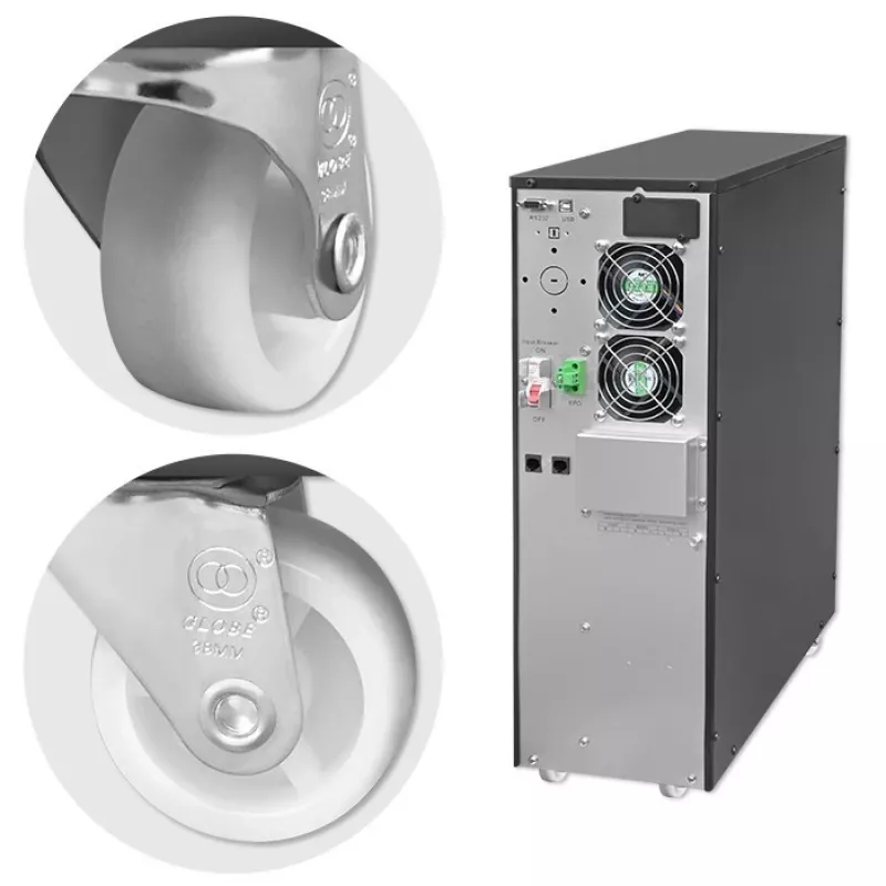 Keskeytymätön virransyöttö QOLTEC 52283 6kVA 6000W PF 1.0