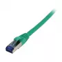 Verkkokaapeli RJ45 – CAT6A 500 MHz – 3 m – vihreä – S-STP (S/FTP) – TPE/LSZH (Superflex) – AWG26 – Synergy
