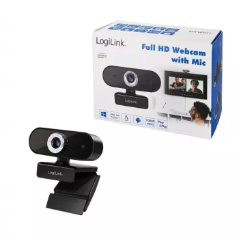 Web-kamera LogiLink UA0371 3 MP 1920 x 1080 pikseliä