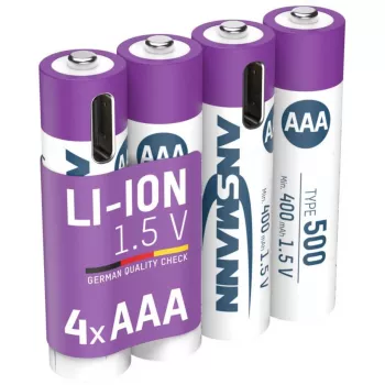 Ansmann 1311-0028 AAA-kotitalousakku litiumioni (Li-Ion)