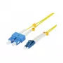 Synergy 21 kuitu-2-säikeinen patchkaapeli 10 m LC-SC 9/125 µm OS2 AD 2 mm taipumaton suojaholkki - yksimuotokuitu - 10 m