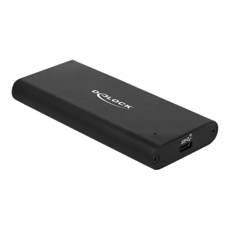 Delock - muistikotelo - M.2 - M.2 NVMe -kortti - USB 3.1 (Gen 2) - musta (42614)