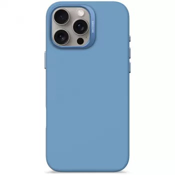 Decoded silikonikuori kotelo Apple iPhone 16 Pro Max 17,5 cm sininen