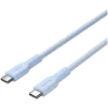 CANYON kaapeli OnWire 60CL C-C 60W COLOR punottu 1m vaaleansininen