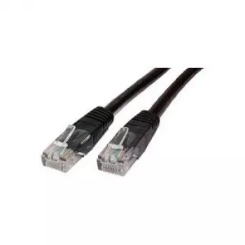 MEDIARANGE MRCS119 - 1 m - Cat6 - S/FTP (S-STP) - RJ-45 - RJ-45 - musta