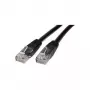 MEDIARANGE MRCS119 - 1 m - Cat6 - S/FTP (S-STP) - RJ-45 - RJ-45 - musta