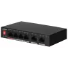 Dahua Technology PFS3006-4ET-60 hallitsematon L2 Fast Ethernet (10/100) Power over Ethernet (PoE) musta