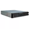Inter-Tech IPC 2U-20255 - rack-asennus - 2U - Full AT - ei virtalähdettä (EPS2U) - USB (88887105)