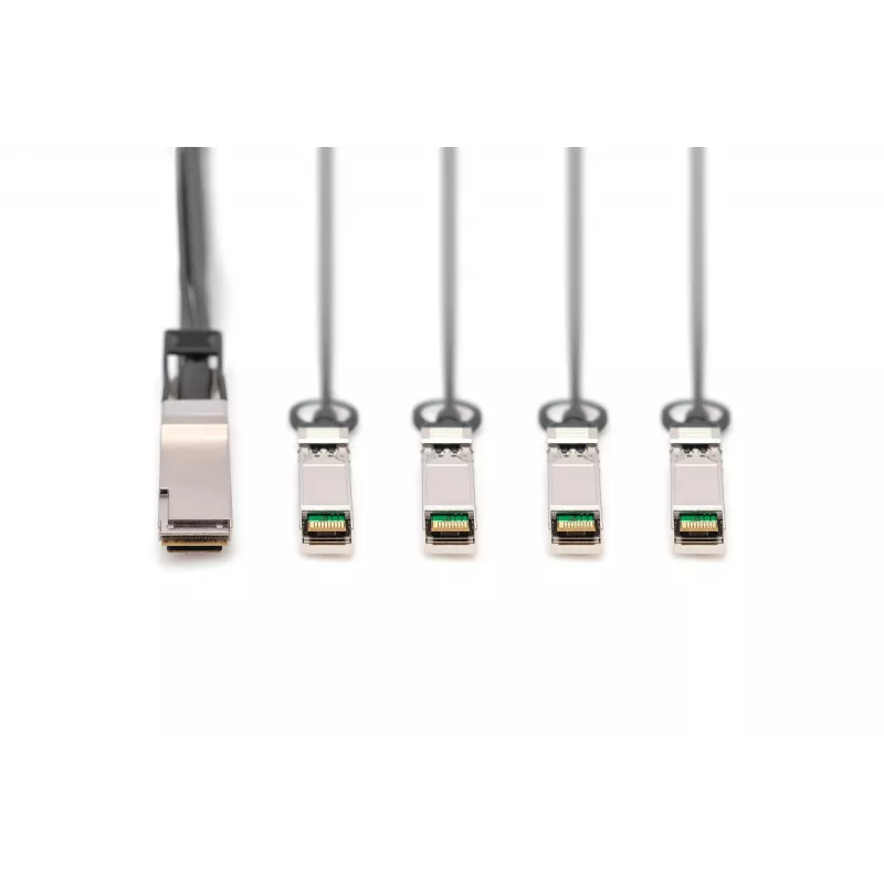 Suoraliitäntäkaapeli Digitus 40G QSFP+ - 4xSFP+ 1m