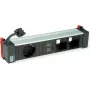 Power Frame Bachmann 916.0572 Medium virtamoduuli 1x CEE7/7 2x CM 1x USB