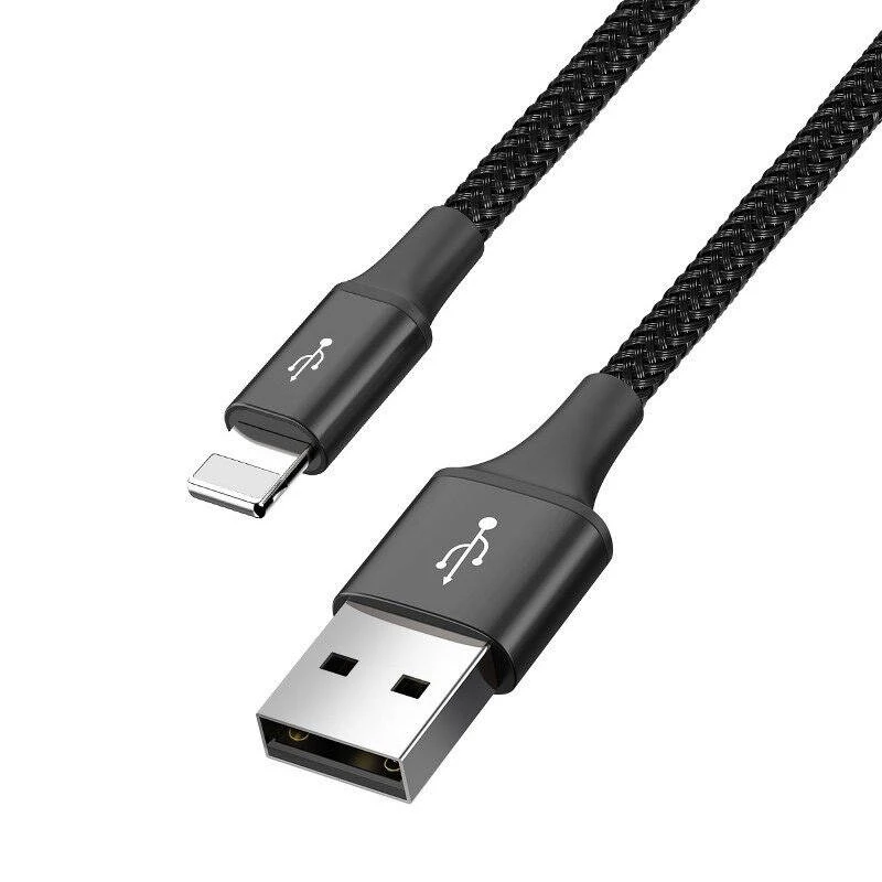 USB-kaapeli Baseus Fast 4in1 2xUSB-C / Lightning / Micro 3.5A 1.2m (musta)
