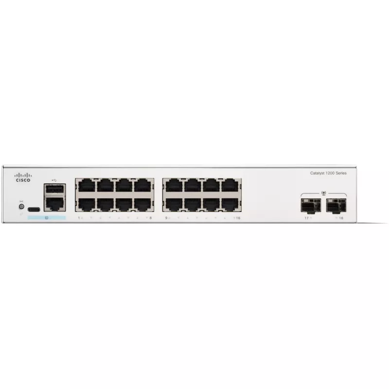 Hallittava kytkin Cisco Catalyst 1200-16T-2G 16 Port GE 2x1GE SFP