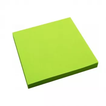 Liimalaput Forpus, neon, 75x75mm, vihreä (1x80)