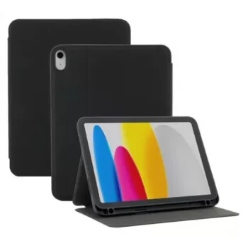 Mobilis ELEMENT kotelo iPad 11'' 10.9'' musta 25% RECYCLED - kotelo (068021)