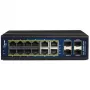 Hallittava kytkin ALLNET ALL-SGI8016PM L2+/L3 12x Gigabit Ethernet PoE
