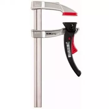 Ruuvipuristin BESSEY KliKlamp KLI16 16 cm ruostumaton teräs musta punainen