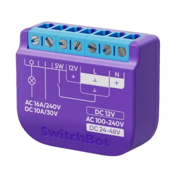 Autotallin oven ohjaus SwitchBot W5502330 — älykodin automaatiotarvike kauko-ohjaukseen ja integrointiin