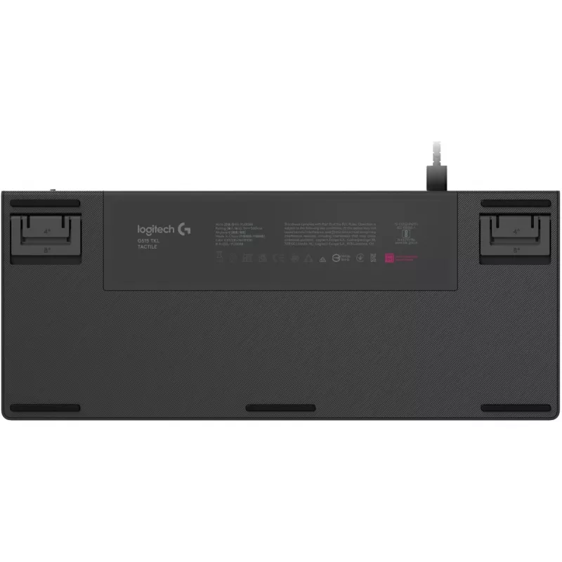 Logitech G G515 920-012880 TKL pelinäppäimistö, taustavalaistu, GL Tactile -kytkimet, USB, AZERTY ranskalainen, musta