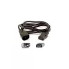 Virtajohto Eaton 1010081 musta 1,7 m C14-liitin virtapistoke tyyppi F