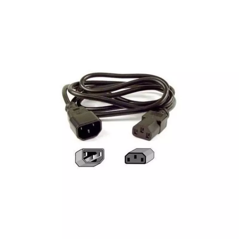 Virtajohto Eaton 1010081 musta 1,7 m C14-liitin virtapistoke tyyppi F