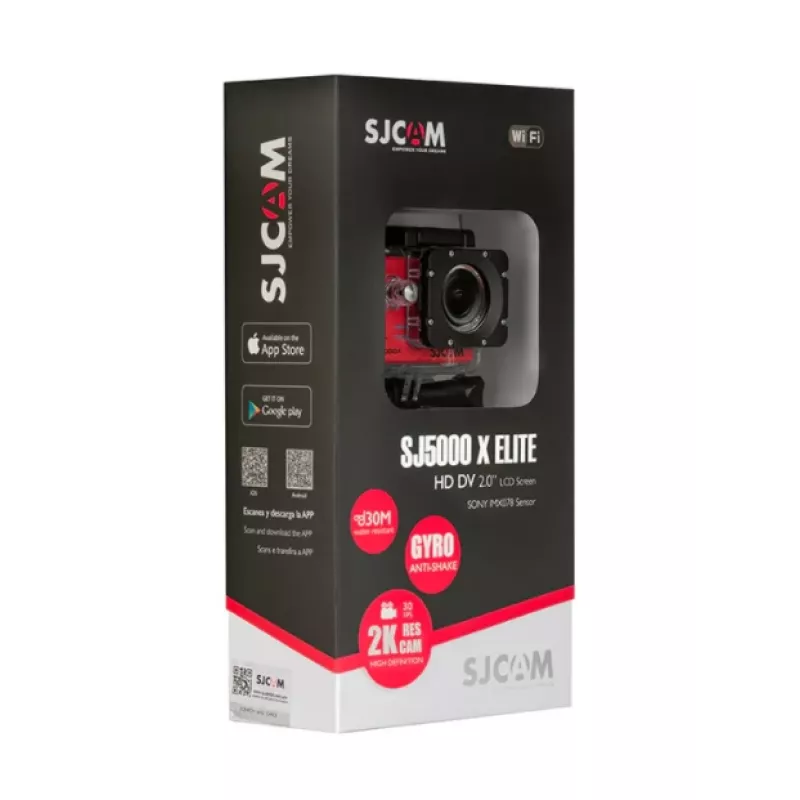 Toimintaurheilukamera SJCAM SJ5000X 12 MP Full HD WLAN 60 fps