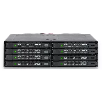 ICY DOCK - ToughArmor - MB998IP-B - 8 paikan 2,5 SAS/SATA SSD&HDD (7 mm) taustalevymoduuli