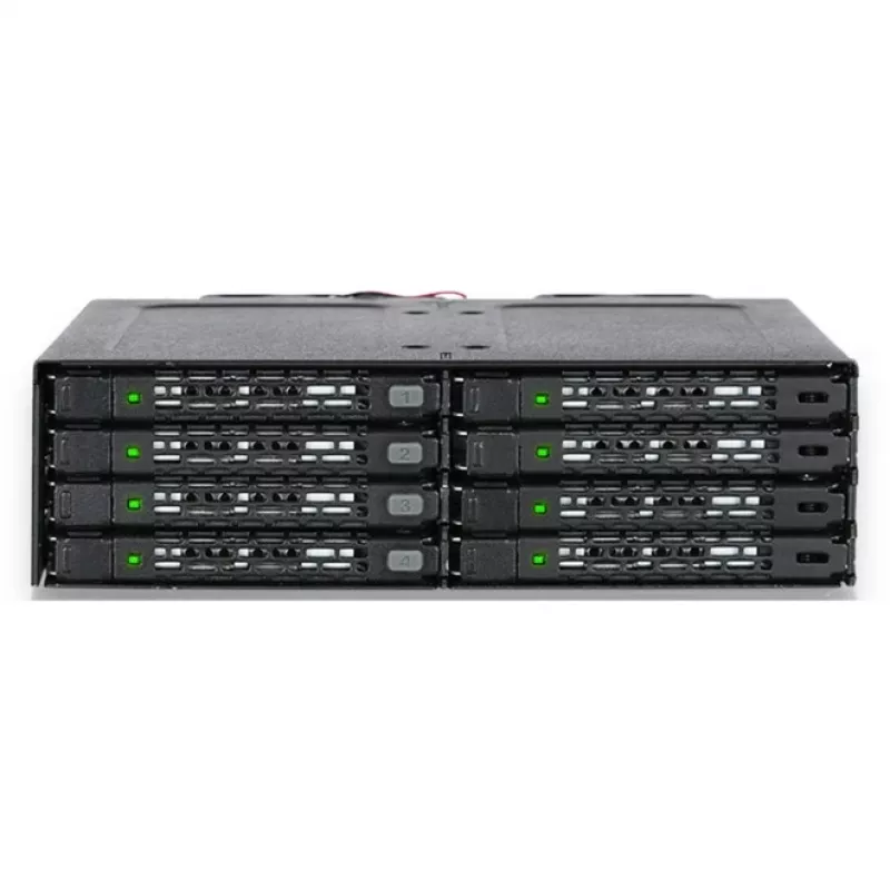 ICY DOCK - ToughArmor - MB998IP-B - 8 paikan 2,5 SAS/SATA SSD&HDD (7 mm) taustalevymoduuli