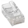 Intellinet 502375 johdinliitin RJ-45 läpinäkyvä