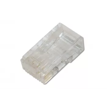 Digitus CAT 6 Modulaarinen liitin pyöreälle kaapelille, suojaamaton, 100 kpl, DN-219602