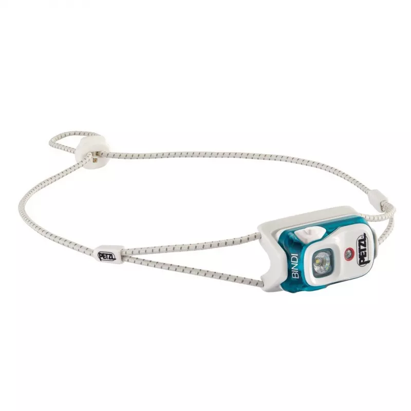 Petzl Bindi Teal, valkoinen otsalamppu LED