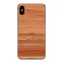 Älypuhelinkotelo man and wood iPhone XS Max — Cappuccino musta suojakotelo