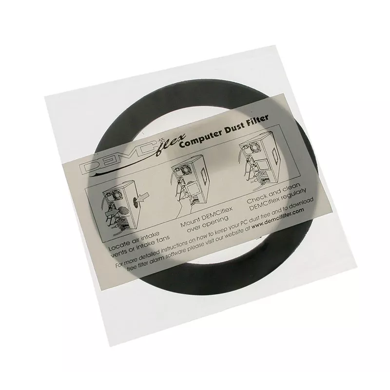 Pyöreä pölysuodatin DEMCiflex 80 mm — 80 mm pyöreä