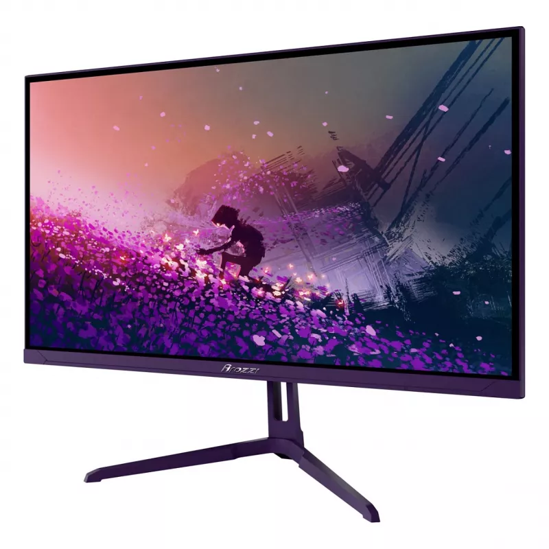 Näyttö Arozzi Nova 24 inch (60,5 cm) Full HD 1920×1080 LED 1 ms 16:9 178° VESA violetti kaiuttimilla