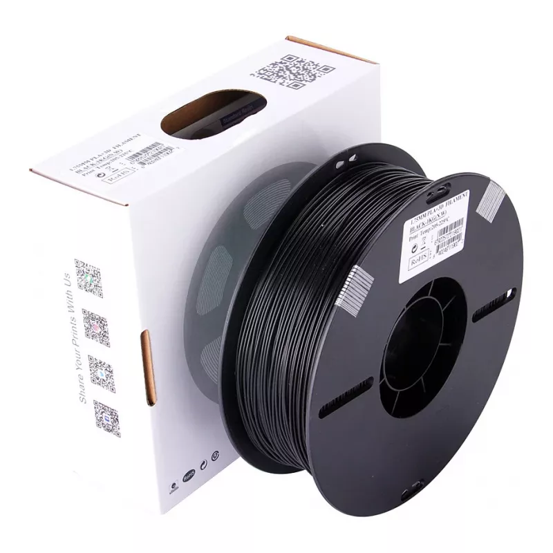 PLA+ 1,75 mm musta 1 kg