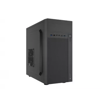 PC-kotelo NATEC Helix Mini Tower musta — microATX/Mini-ITX, 3×3,5