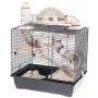 INTER-ZOO Rocky + Terrace beige -häkki hamsterille