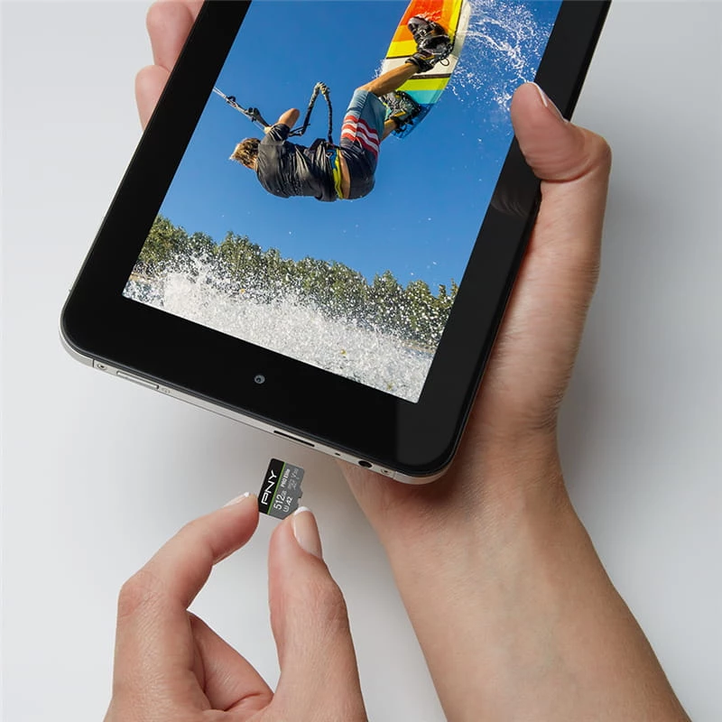 Flash-muisti PNY 512GB microSDXC Class 10 P-SDUX512U3100PRO-GE
