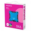 Ulkoinen SSD ADATA SD620 512 GB, USB 3.2 Gen 2 Micro-USB B, sininen, silikonikotelo, iskunkestävä