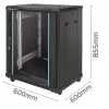 Verkkokaappi QOLTEC 54518 19