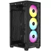 Corsair RGB AIRFLOW PC-kotelo 2000D musta Mini-ITX sisältää virtalähteen Ei SFX