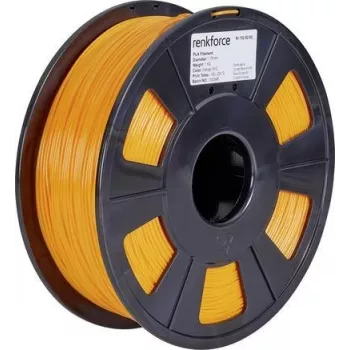 Renkforce RF-4511208 3D-tulostusmateriaali polylaktidi (PLA) oranssi 1 kg (RF-4511208)