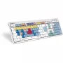 Logickeyboard LKB-CBASE-CWMU-DE toimisto USB QWERTZ saksa monivärinen