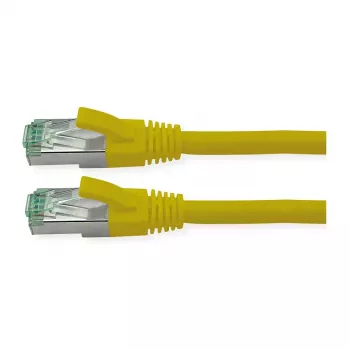 Verkkokaapeli ROLINE Recycled Material 21.45.3229 RJ-45 Cat6a 20 m keltainen