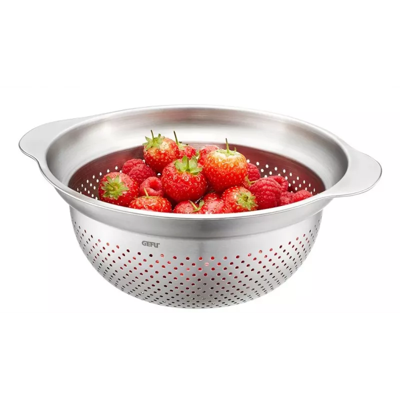 Siivilä GEFU PREMIO G-28131, 23 cm ruostumaton teräs keittiösiivilä