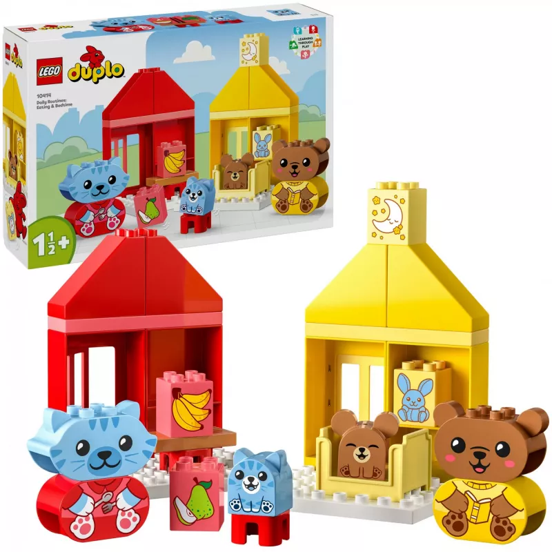 LEGO DUPLO ensimmäiset päivärytmit: ruokailu & nukkumaanmeno 10414