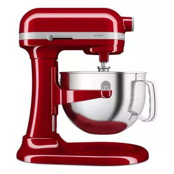 KitchenAid 5KSM60SPXEER yleiskone 375 W harmaa, punainen, ruostumaton teräs