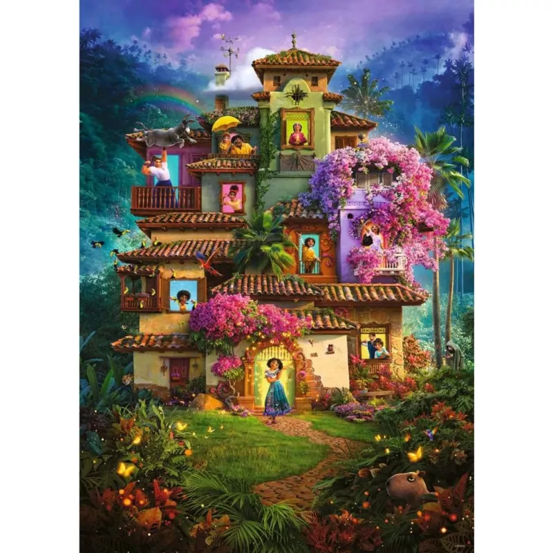 Palapeli Ravensburger Encanto 1000 osaa, suurikokoinen palapeli 1000 osalla